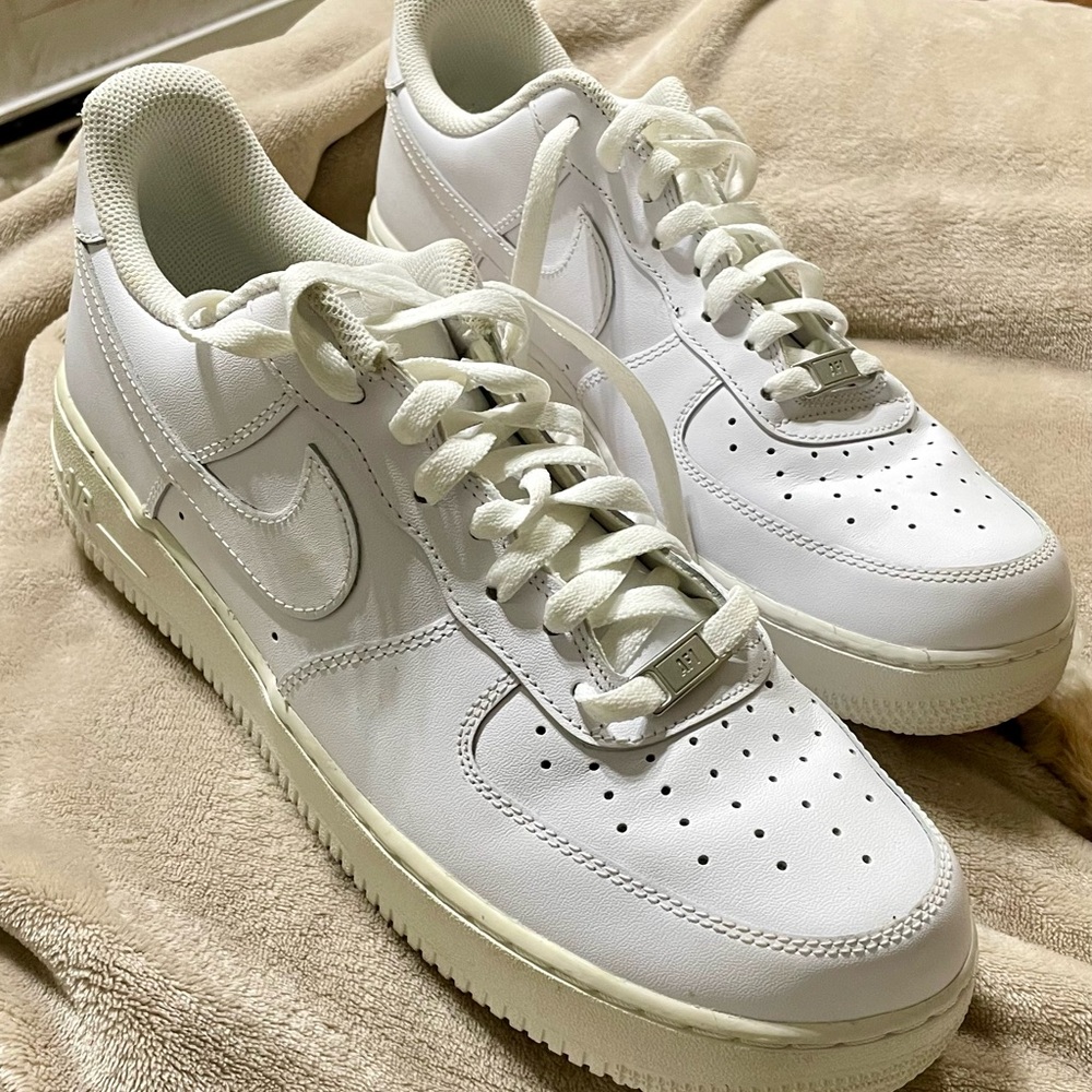 Size 11 - Nike Air Force 1 Low '07 White, Preowned